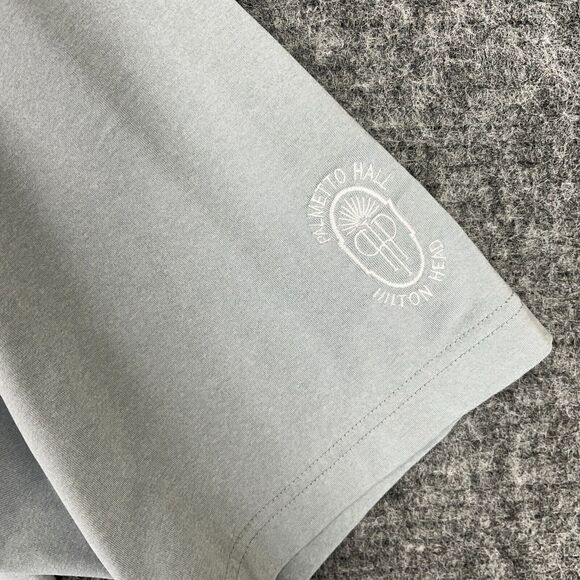 FootJoy Polo Shirt Mens XL Gray Golf Performance Tech Hilton-Head Clubhouse Fair - Picture 5 of 8